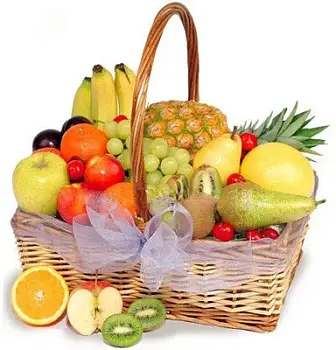 Большая фруктовая корзина